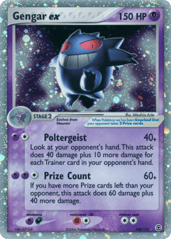 Gengar ex – Rare Holo EX – FireRed & LeafGreen