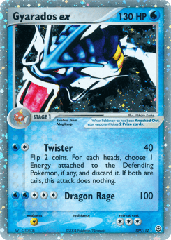 Gyarados ex – Rare Holo EX – FireRed & LeafGreen