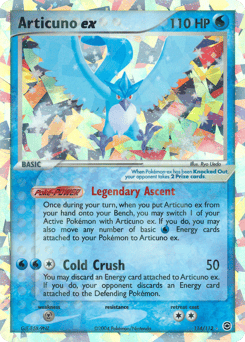 Articuno ex – Rare Secret – FireRed & LeafGreen