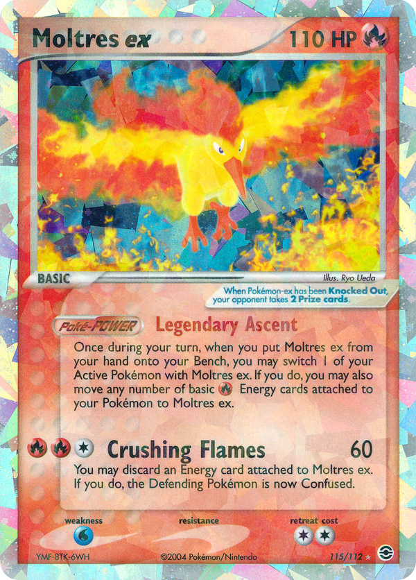 Moltres ex – Rare Secret – FireRed & LeafGreen