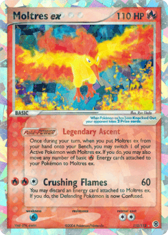 Moltres ex – Rare Secret – FireRed & LeafGreen
