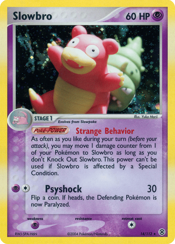 Slowbro – Rare Holo – FireRed & LeafGreen