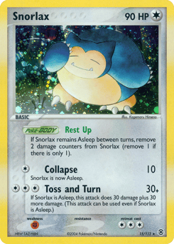 Snorlax – Rare Holo – FireRed & LeafGreen