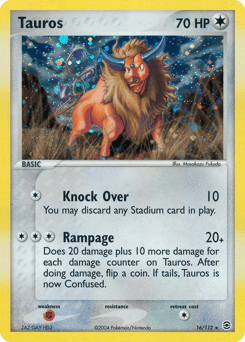 Tauros – Rare Holo – FireRed & LeafGreen