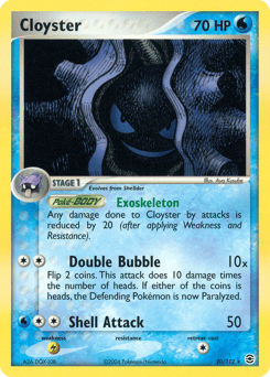 Cloyster – Rare – FireRed & LeafGreen