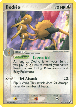 Dodrio – Rare – FireRed & LeafGreen