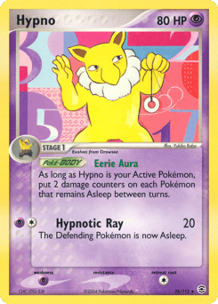 Hypno – Rare – FireRed & LeafGreen