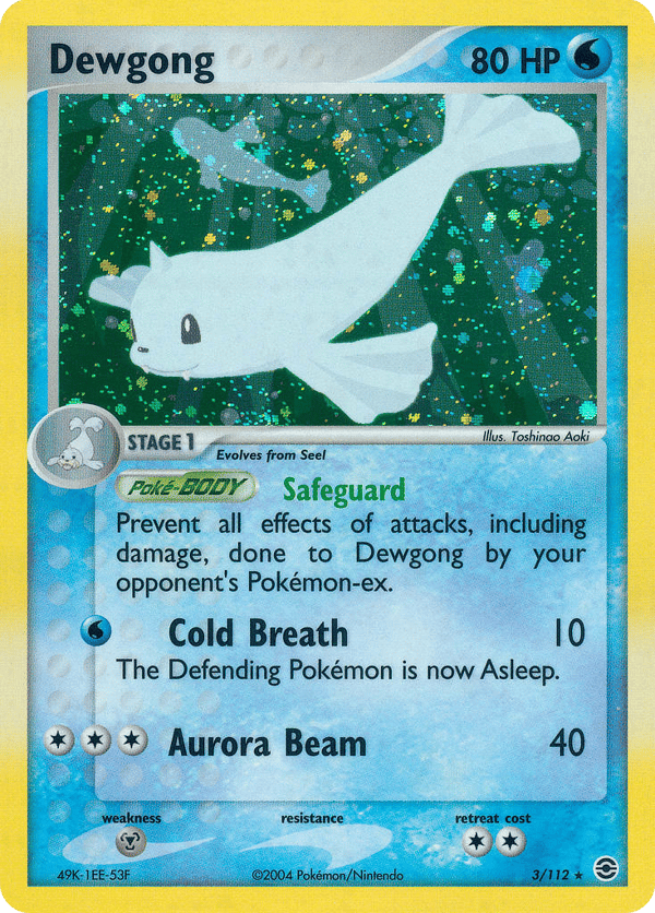 Dewgong – FireRed & LeafGreen