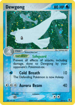 Dewgong – Rare Holo – FireRed & LeafGreen