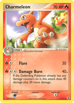 Charmeleon – Uncommon – FireRed & LeafGreen