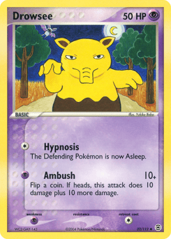 Drowzee – Uncommon – FireRed & LeafGreen