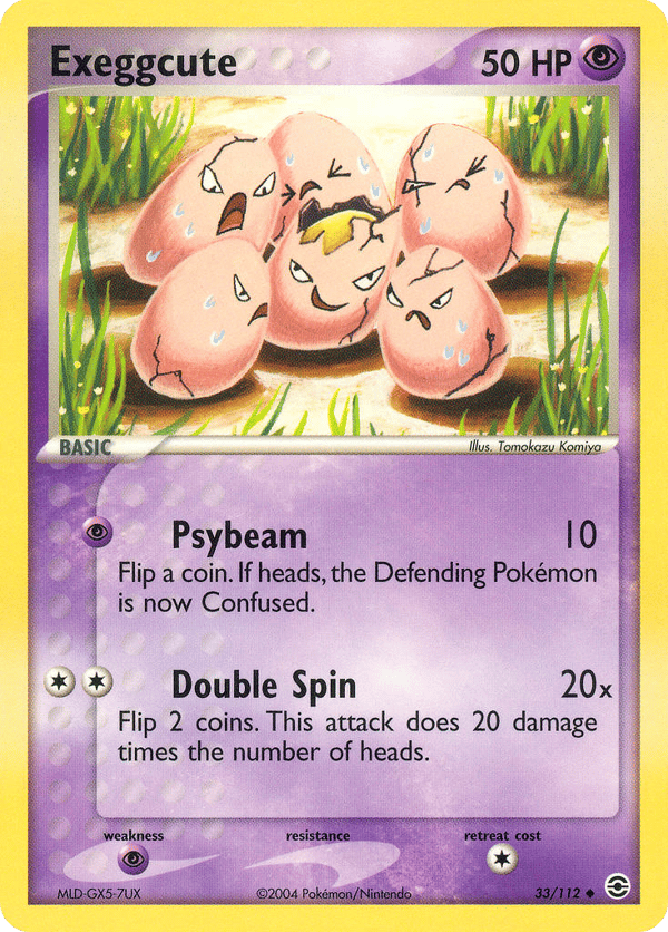 Exeggcute – Uncommon – FireRed & LeafGreen