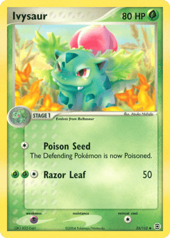 Ivysaur – Uncommon – FireRed & LeafGreen