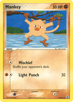 Mankey – Uncommon – FireRed & LeafGreen