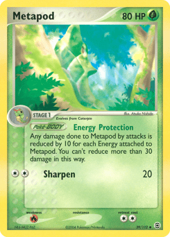 Metapod – Uncommon – FireRed & LeafGreen