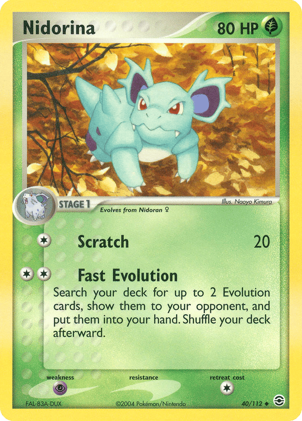 Nidorina – Uncommon – FireRed & LeafGreen
