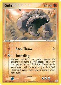 Onix – Uncommon – FireRed & LeafGreen