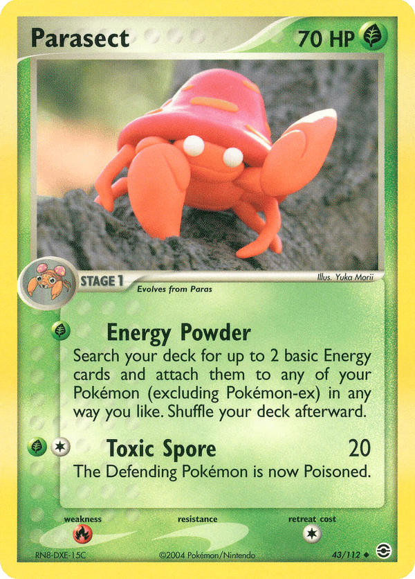 Parasect – FireRed & LeafGreen