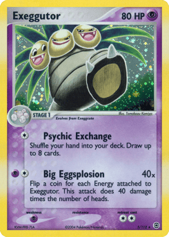 Exeggutor – Rare Holo – FireRed & LeafGreen