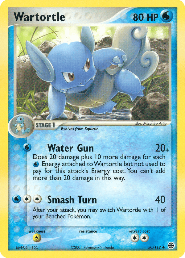 Wartortle – Uncommon – FireRed & LeafGreen