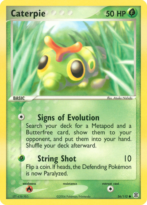 Caterpie – Common – FireRed & LeafGreen
