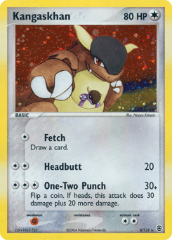Kangaskhan – Rare Holo – FireRed & LeafGreen