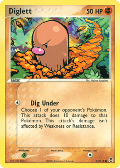 Diglett – Common – FireRed & LeafGreen