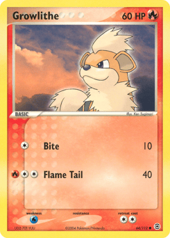 Growlithe – Common – FireRed & LeafGreen