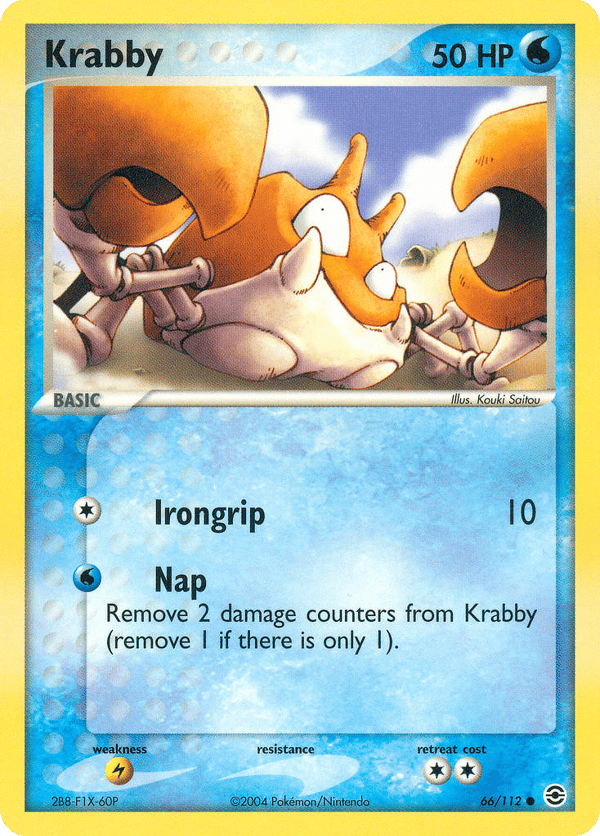 Krabby – Common – FireRed & LeafGreen