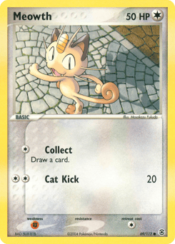 Meowth – Common – FireRed & LeafGreen