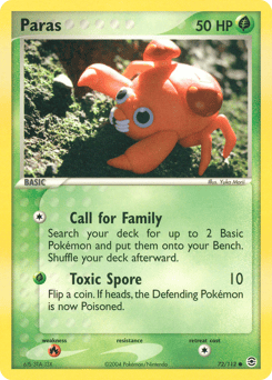 Paras – Common – FireRed & LeafGreen