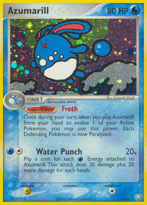 Azumarill – Team Rocket Returns