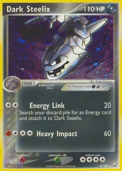 Dark Steelix – Rare Holo – Team Rocket Returns