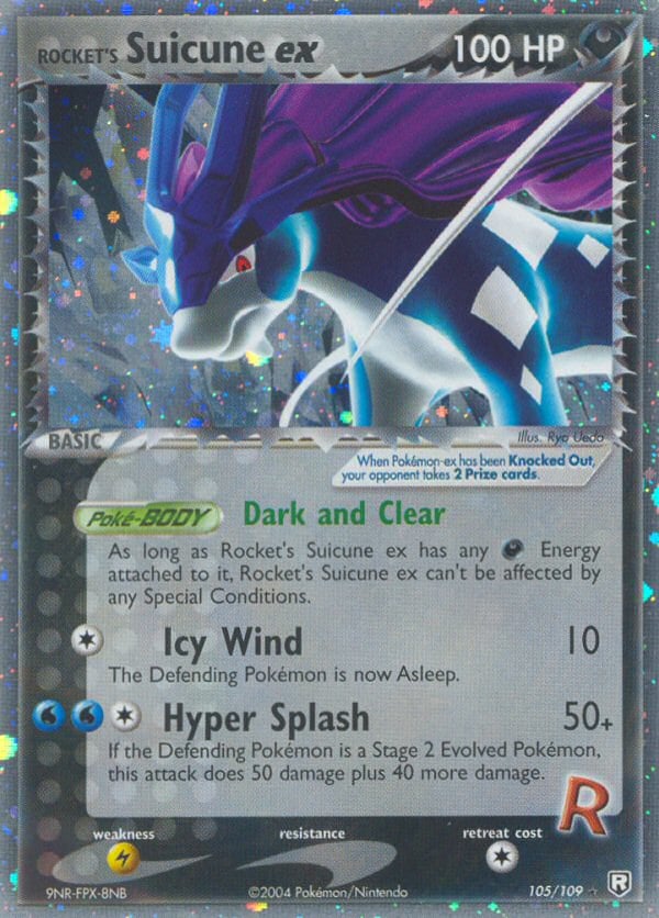 Rocket's Suicune ex – Team Rocket Returns