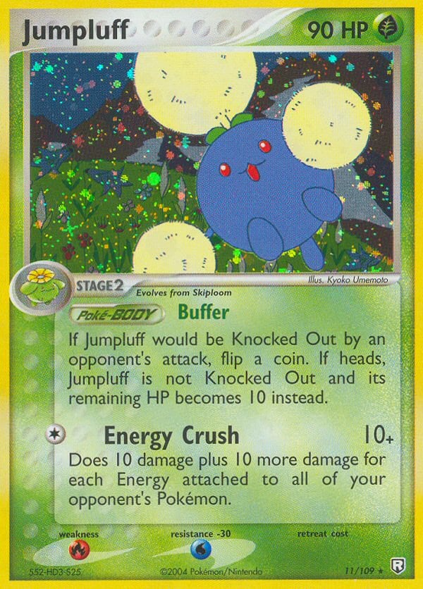 Jumpluff – Rare Holo – Team Rocket Returns