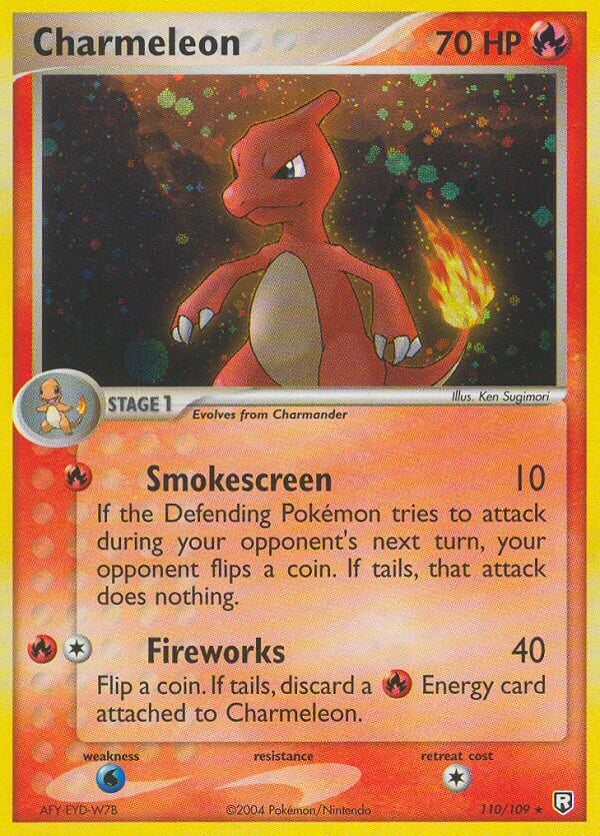 Charmeleon – Rare Secret – Team Rocket Returns