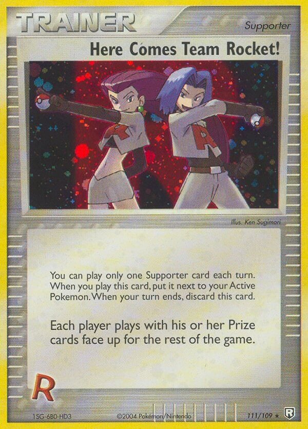 Here Comes Team Rocket! – Rare Secret – Team Rocket Returns