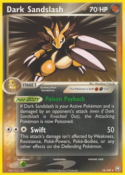 Dark Sandslash – Rare – Team Rocket Returns
