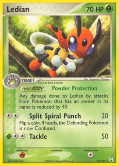 Ledian – Rare – Team Rocket Returns