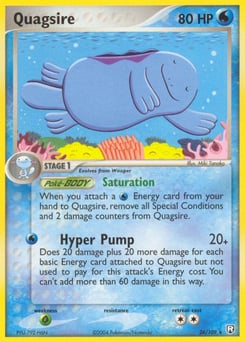 Quagsire – Rare – Team Rocket Returns