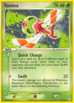 Yanma – Rare – Team Rocket Returns
