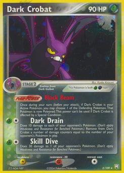 Dark Crobat – Rare Holo – Team Rocket Returns