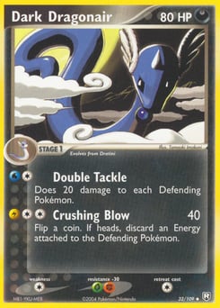 Dark Dragonair – Uncommon – Team Rocket Returns