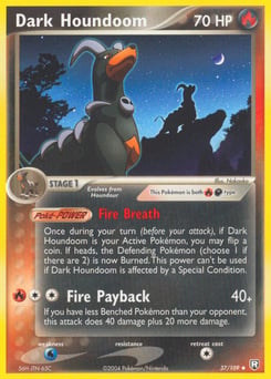 Dark Houndoom – Uncommon – Team Rocket Returns