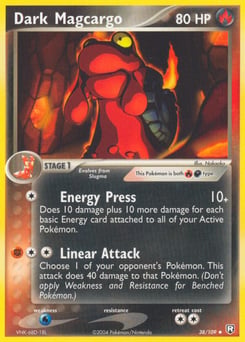 Dark Magcargo – Uncommon – Team Rocket Returns