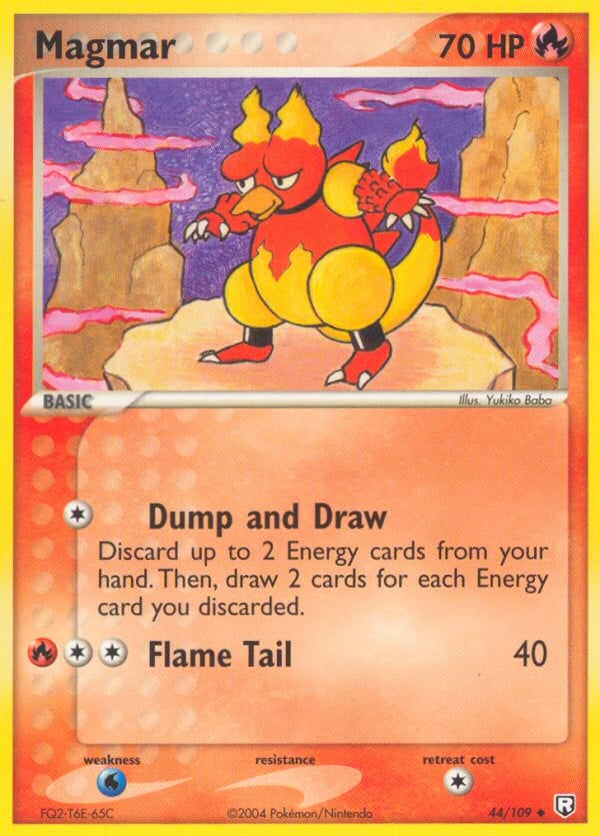 Magmar – Uncommon – Team Rocket Returns