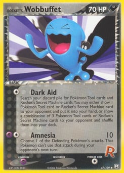 Rocket's Wobbuffet – Uncommon – Team Rocket Returns