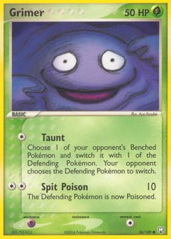 Grimer – Common – Team Rocket Returns