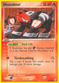 Houndour – Common – Team Rocket Returns