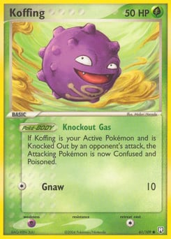 Koffing – Common – Team Rocket Returns